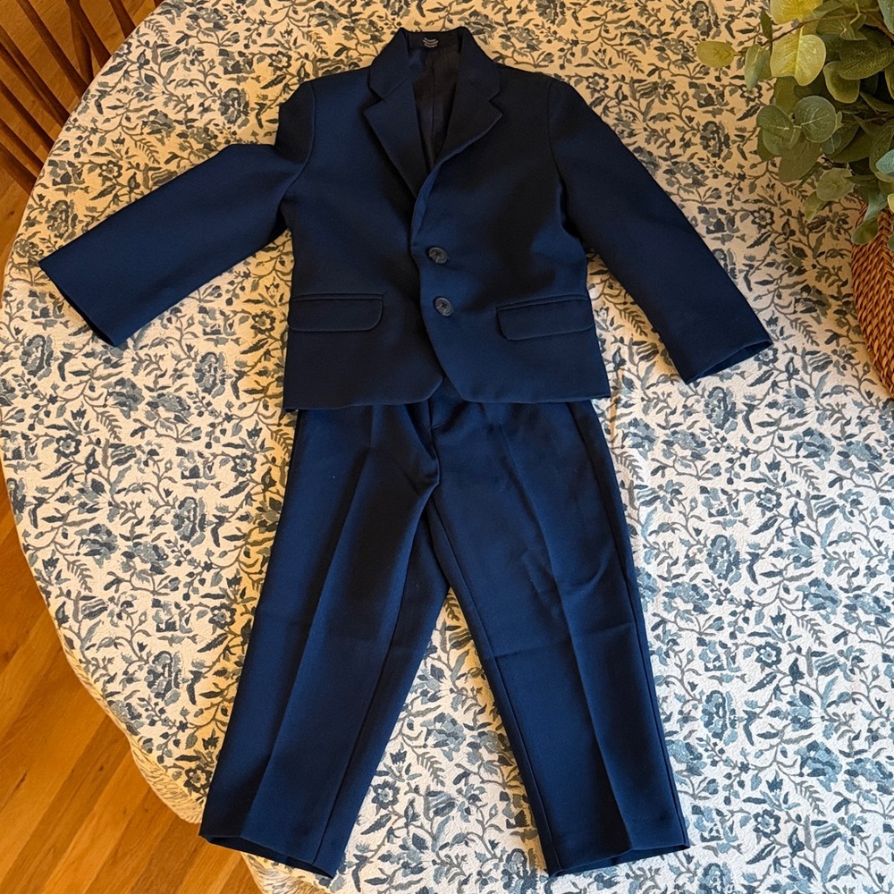 Nautica Kids Navy Suit Set
